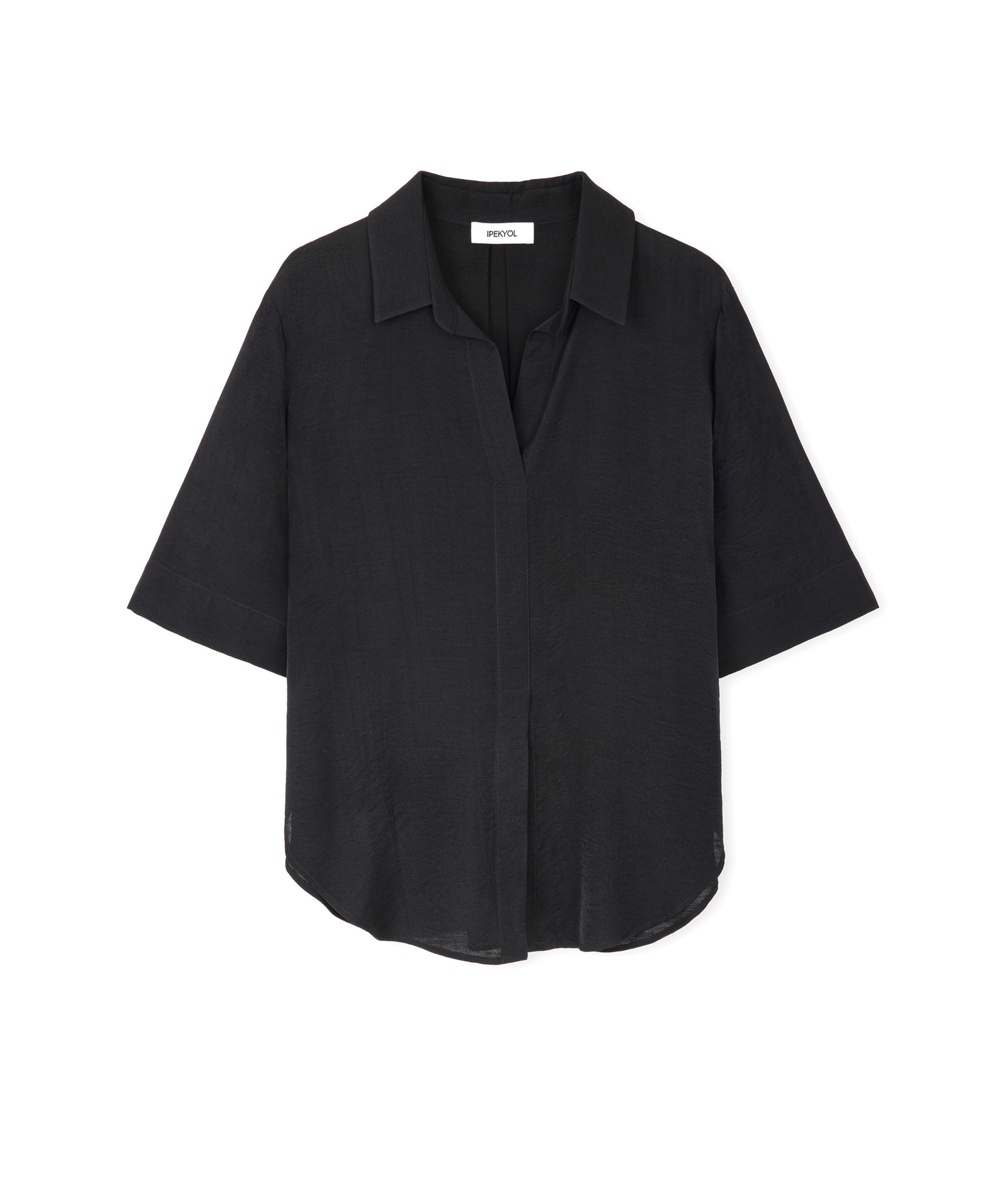 Ipekyol Bluse in Schwarz: Vorderseite