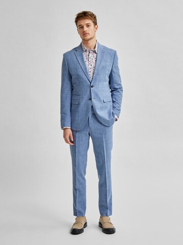 SELECTED HOMME Regular Fit Sakko 'Oasis' in Blau