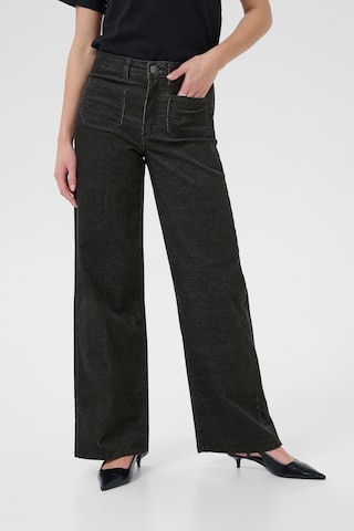 Kaffe Regular Hose in Schwarz: Vorderseite