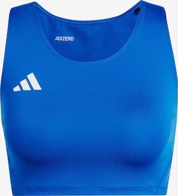 ADIDAS PERFORMANCE Αθλητικό τοπ 'ADIZERO E' σε μπλε: μπροστά