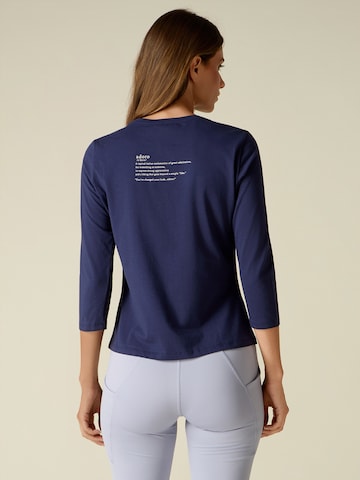 oltre - Camiseta en azul