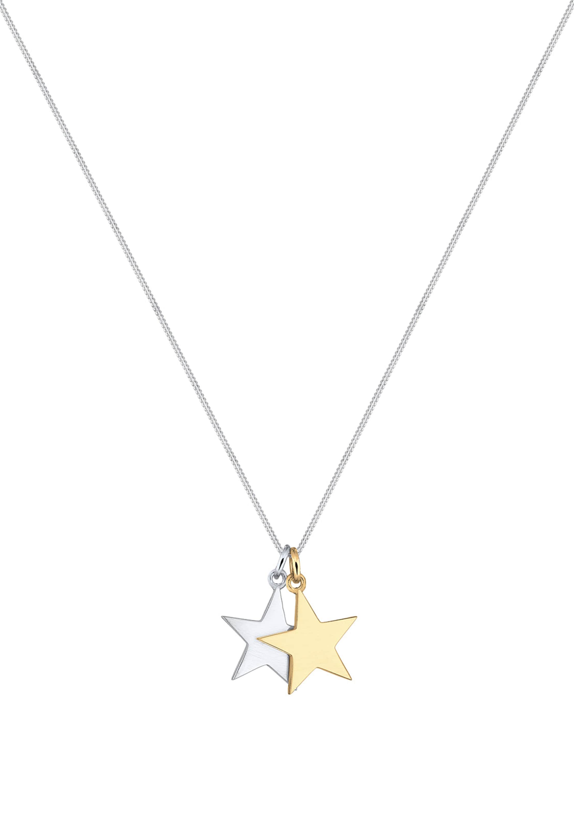 ELLI Ketting ' Astro' in Zilver