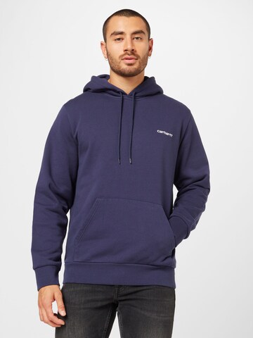 Carhartt WIP Sweatshirt in Blue: front