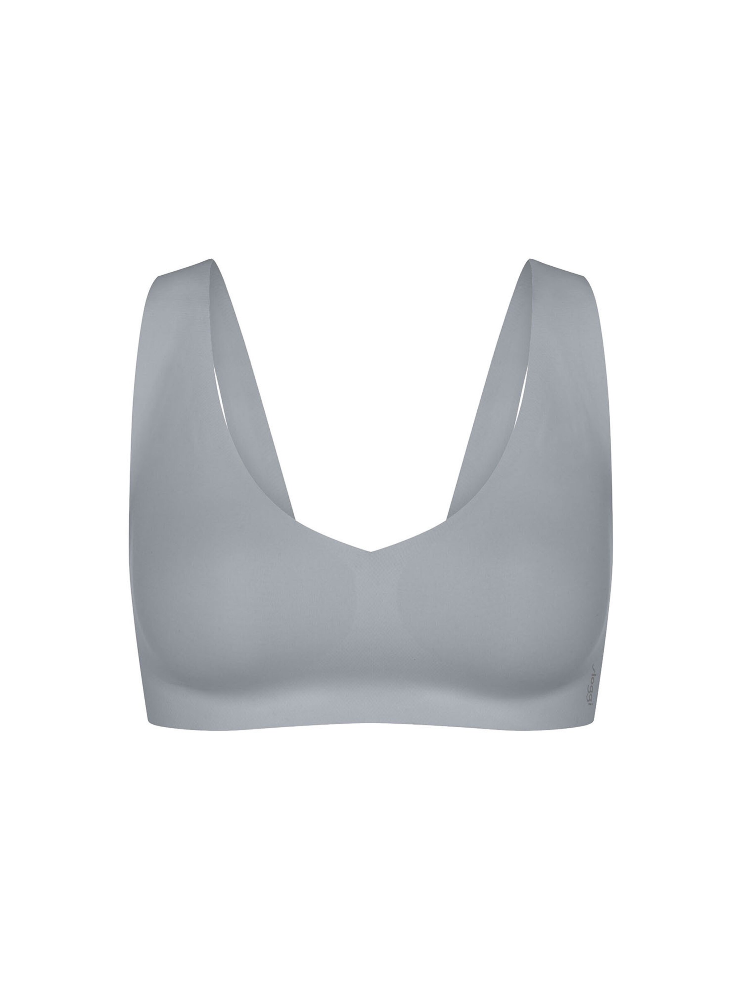 SLOGGI Bra ' Blue ZERO Feel 20 ' in Grey: front