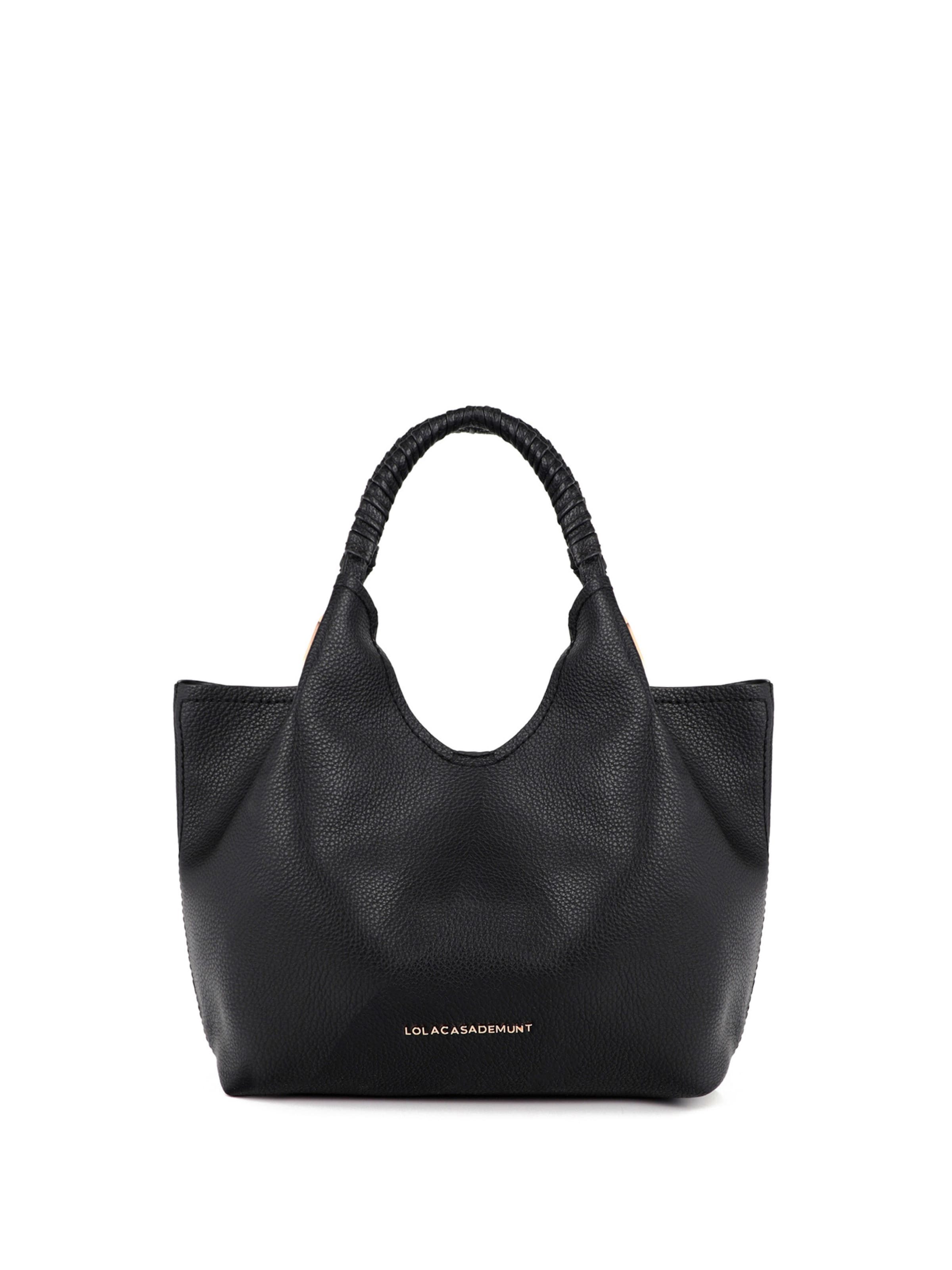 Cabas Lola Casademunt en noir : devant