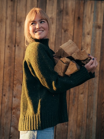 KOPYTO Oversizepullover 'TAJRA' in Grün
