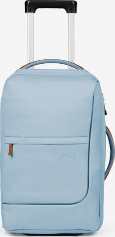 Satch Trolley 'Flow' in Blauw: voorkant