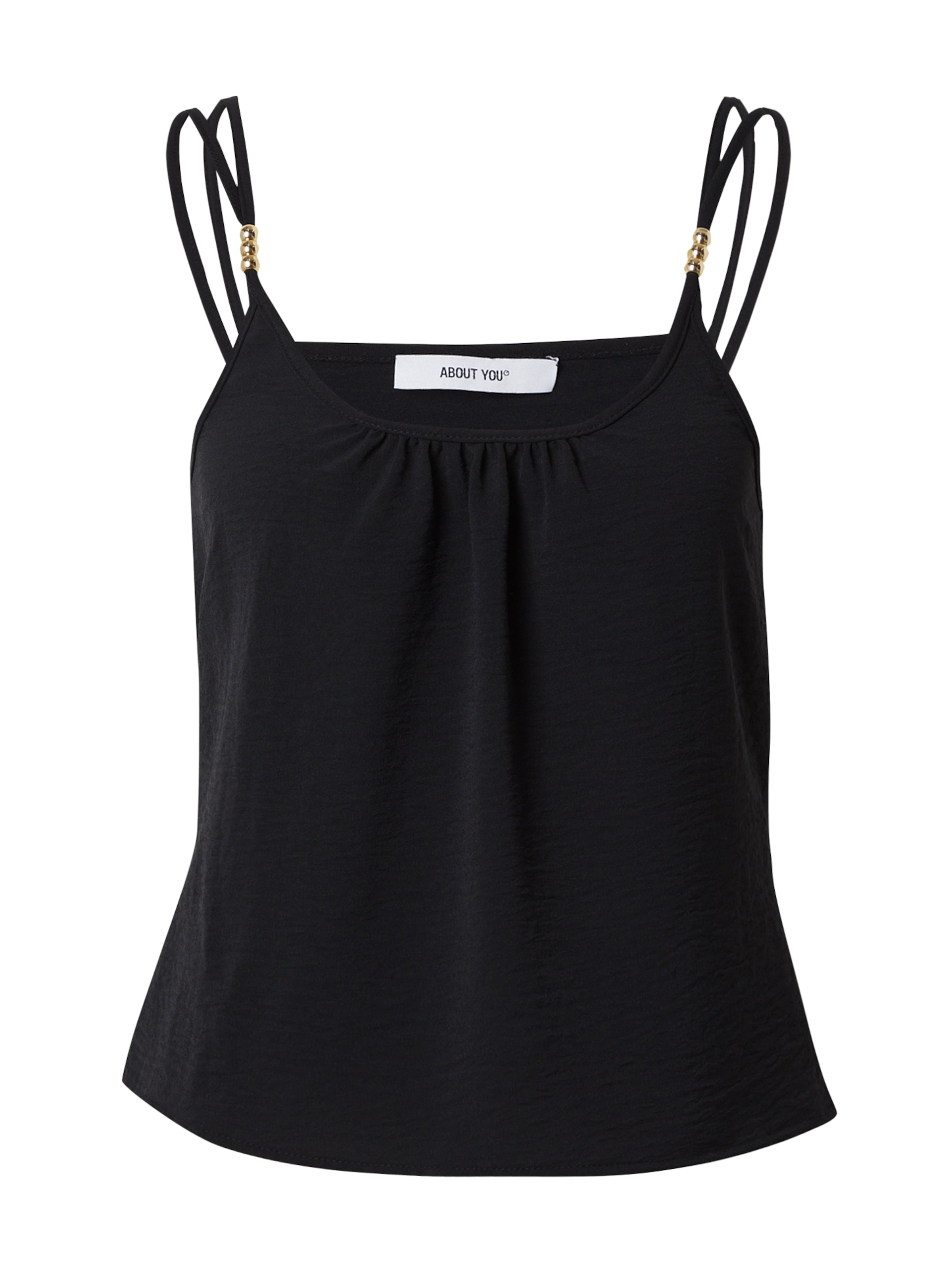 ABOUT YOU Top 'Rylan ' w kolorze czarny: przód