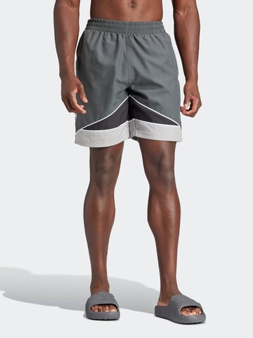 ADIDAS ORIGINALS Swimming shorts in Grey: front