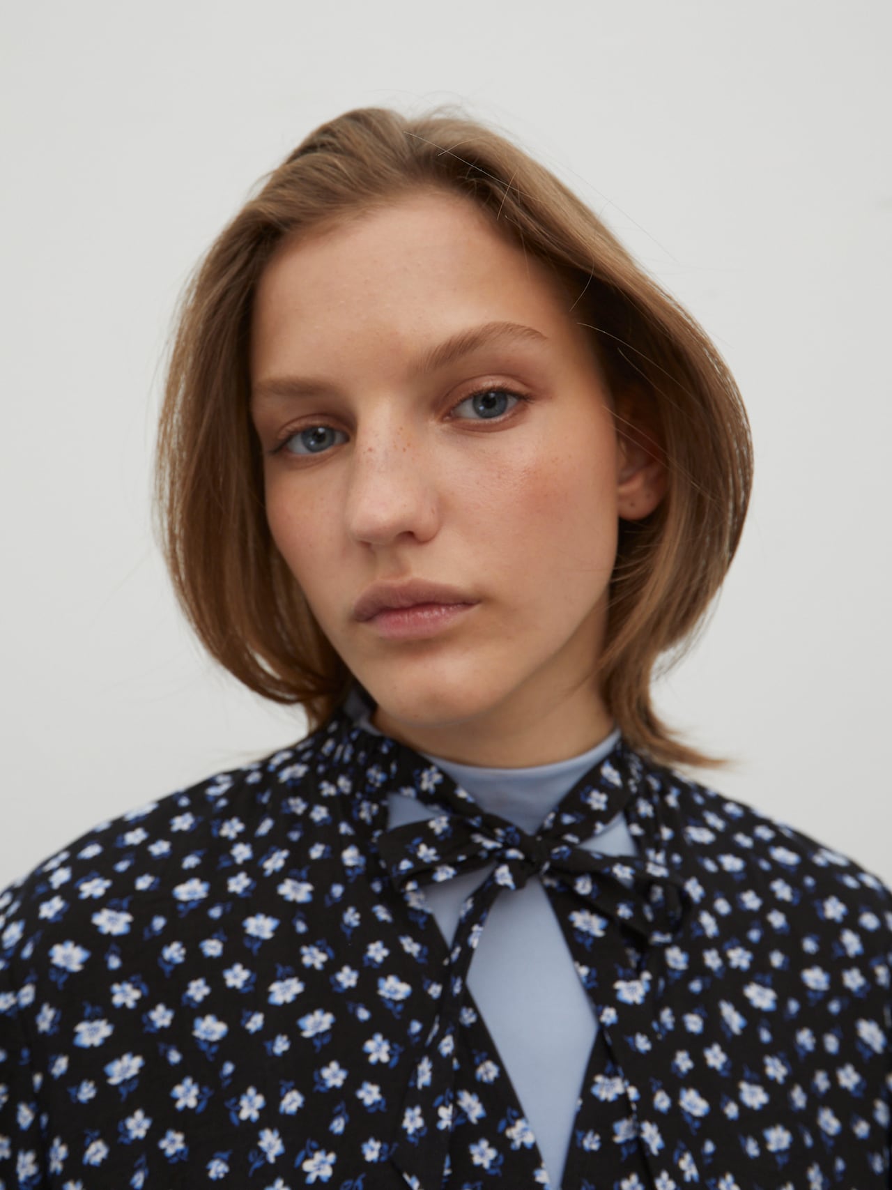 EDITED Jurk 'Heather' Donkerblauw