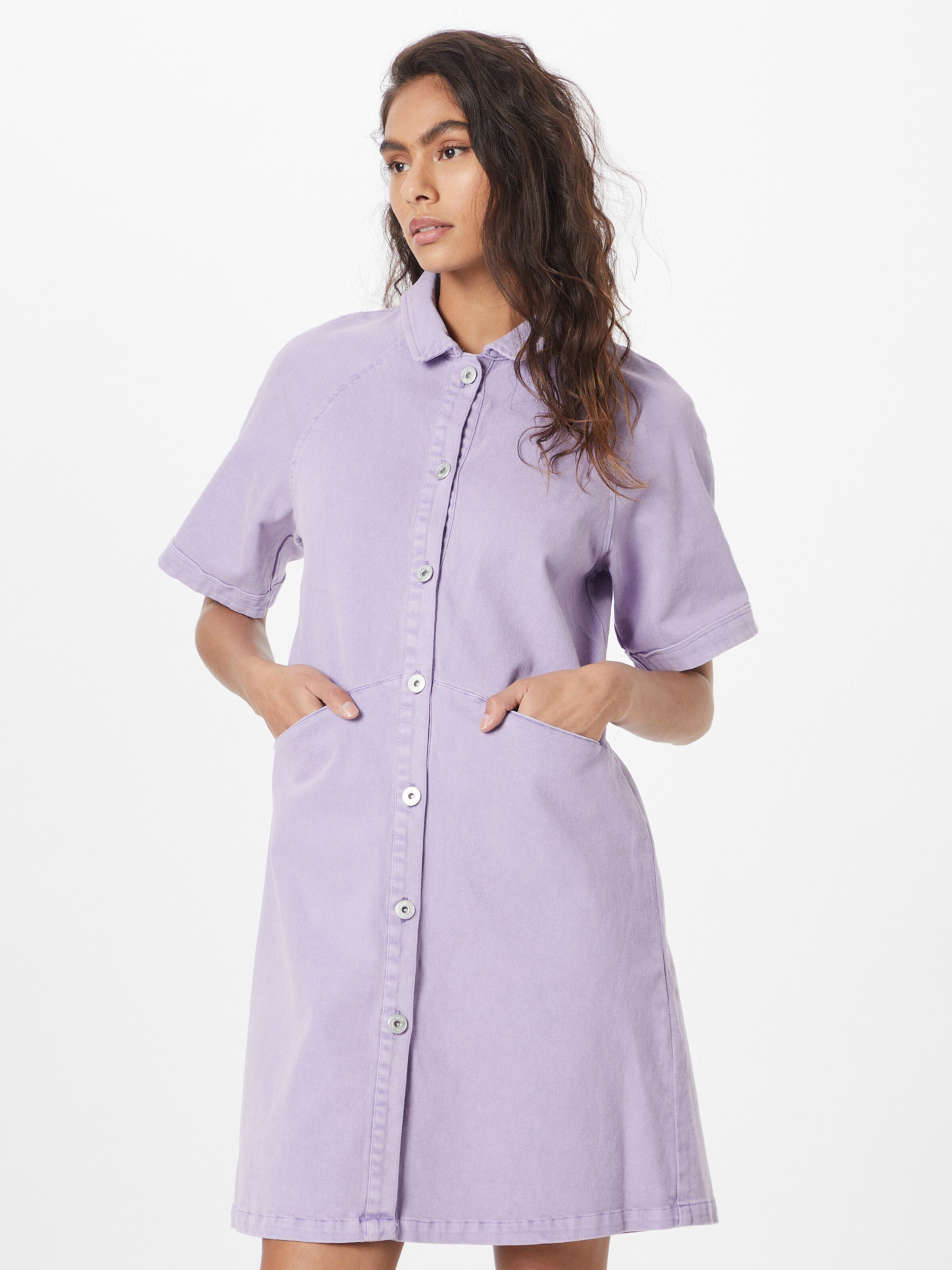 Robes Robe-chemise 'LEONARDIE' ICHI en Violet Clair 