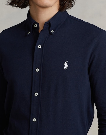 Polo Ralph Lauren Средняя посадка Рубашка в Синий