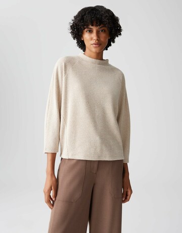 OPUS Sweater in White: front