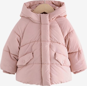 rožinė Next Žieminė striukė: priekis