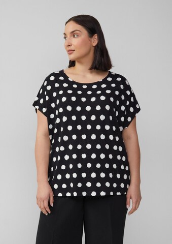 T-shirt s.Oliver en noir : devant
