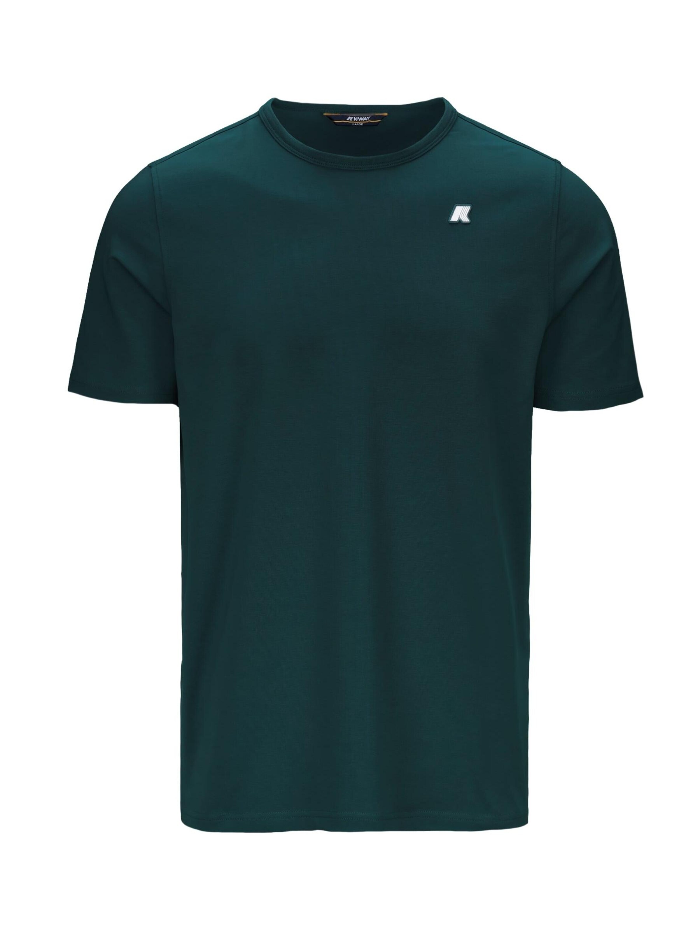 K-Way T-shirt 'K-WAY ADAME LIGHT STRETCH JERSEY T-Shirt e Polo' i grön: framsida