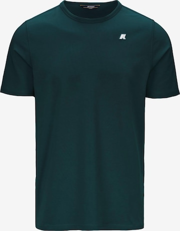 K-Way T-shirt 'K-WAY ADAME LIGHT STRETCH JERSEY T-Shirt e Polo' i grön: framsida