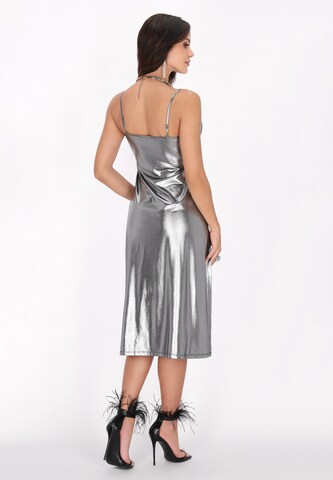 faina Cocktail dress in Silver