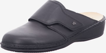 Finn Comfort Clogs in Black: front