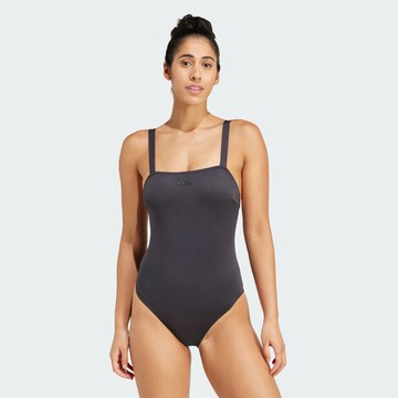ADIDAS SPORTSWEAR Бюстье Спортивный купальник 'Iconisea' в Черный: спереди