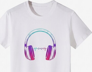 LapaPlus Shirt 'Short Sleeve' in Wit: voorkant