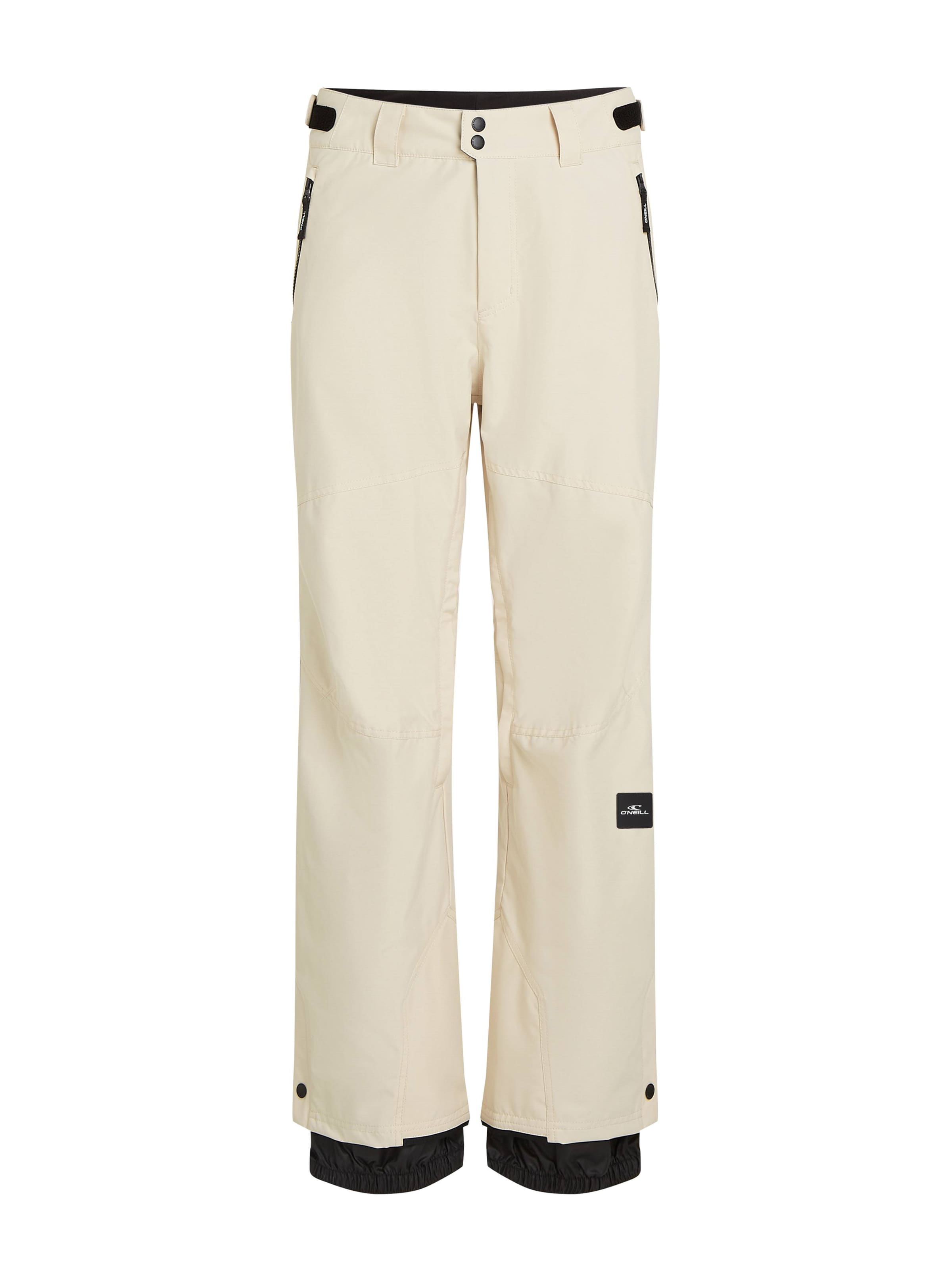 Regular Pantaloni outdoor de la O'NEILL pe alb: față