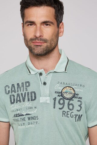 CAMP DAVID Shirt in Green