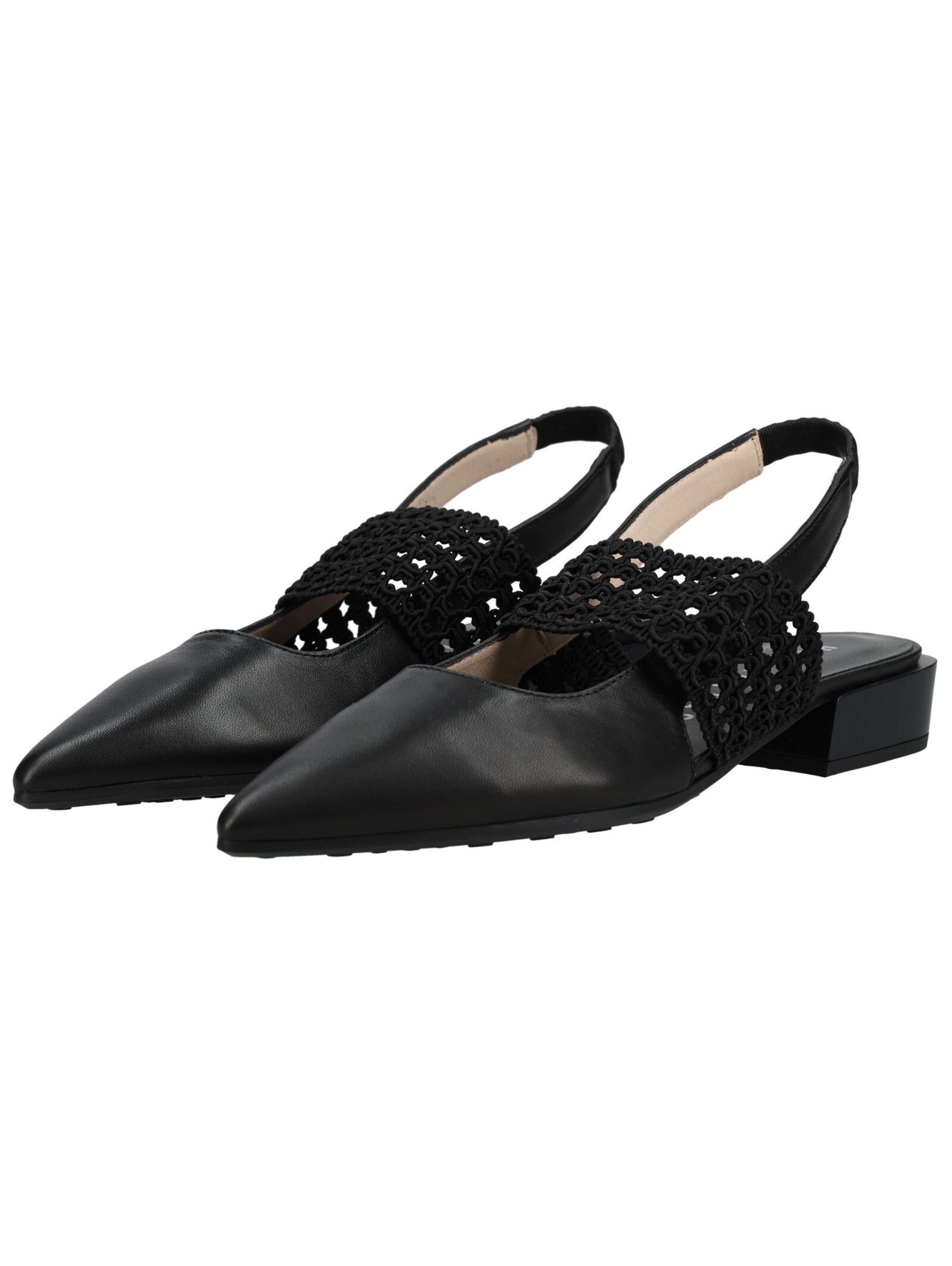 Escarpins à bride arrière Hispanitas en noir