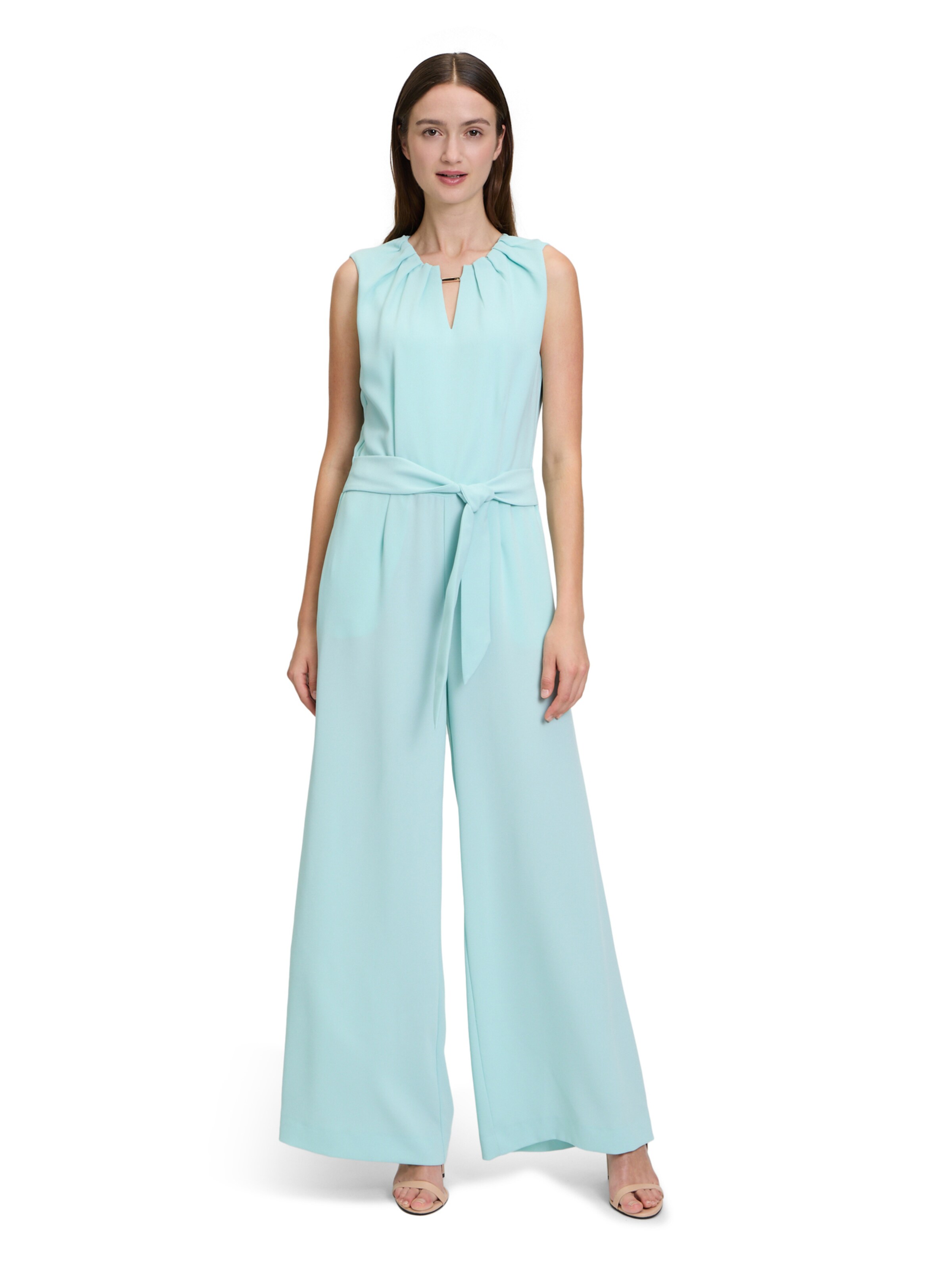 Tuta jumpsuit di Betty & Co in blu: frontale
