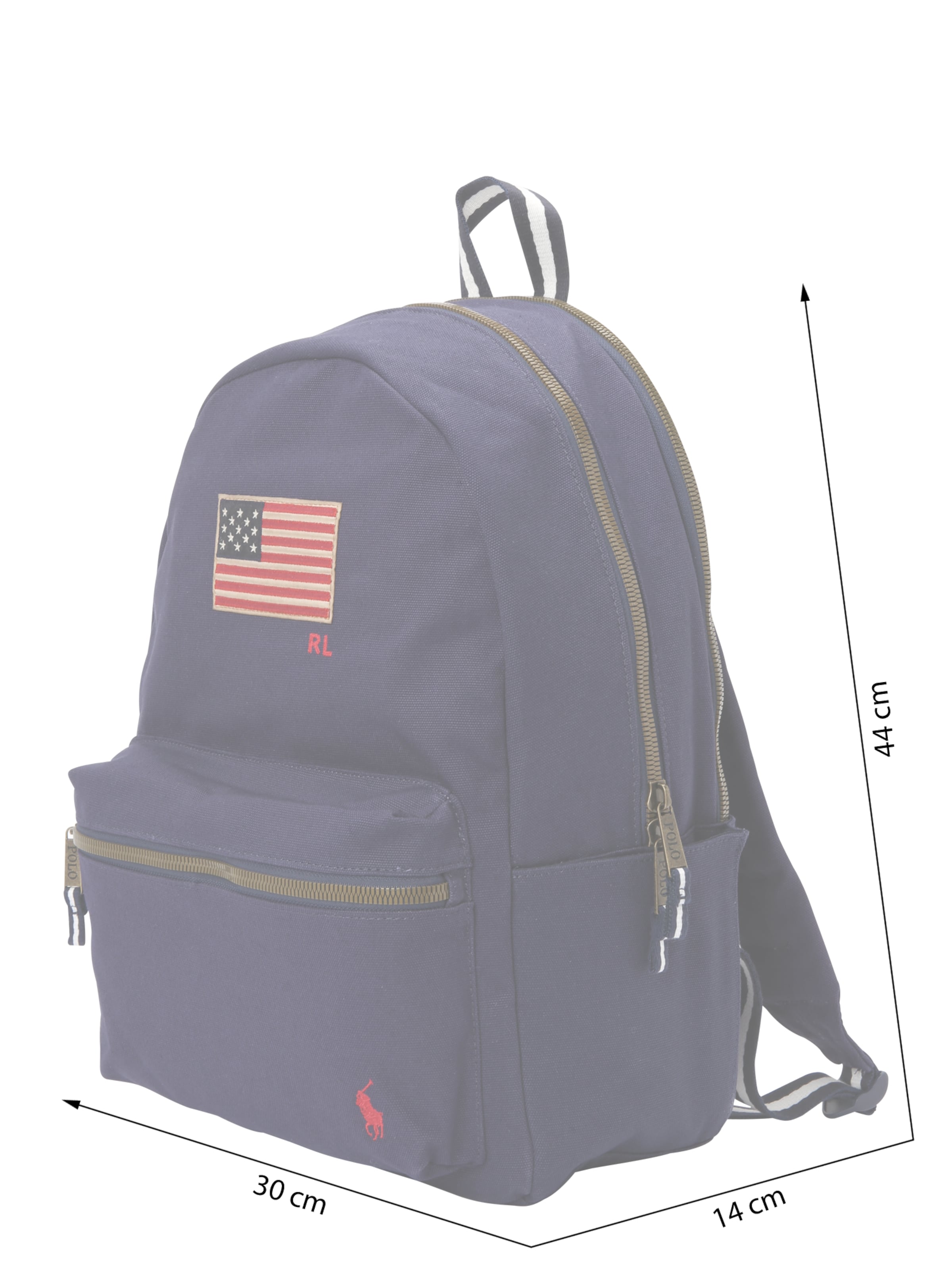 Polo Ralph Lauren Batoh 'AMERICANA' - Modrá