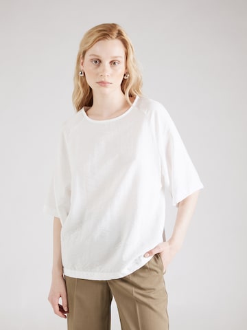 Sublevel - Blusa en blanco: frente