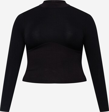 Forever New Curve Shirt 'Pascal' in Black: front