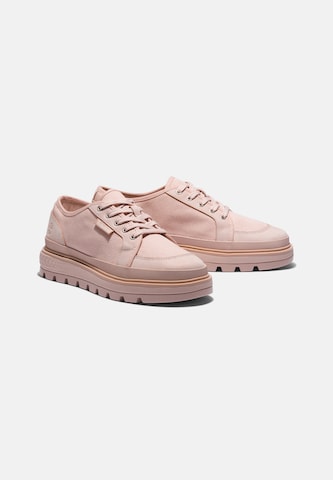 TIMBERLAND Athletic lace-up shoe 'Ray City' in Pink