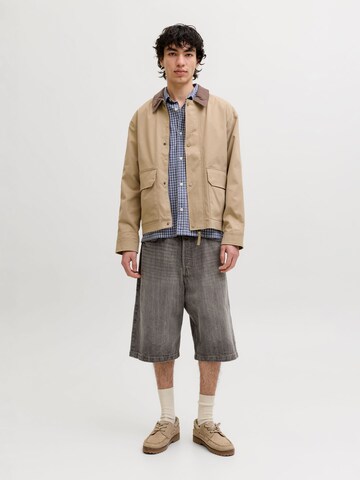 JACK & JONES Baggy Shorts in Grau