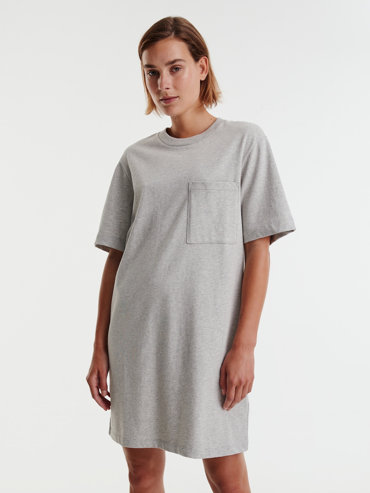 EDITED Vestido 'Anina' gris moteado