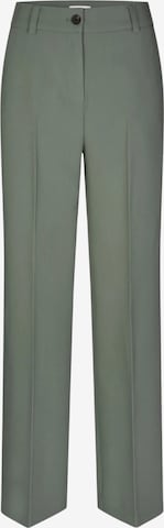 modström Pleated Pants ' Gale ' in Green: front