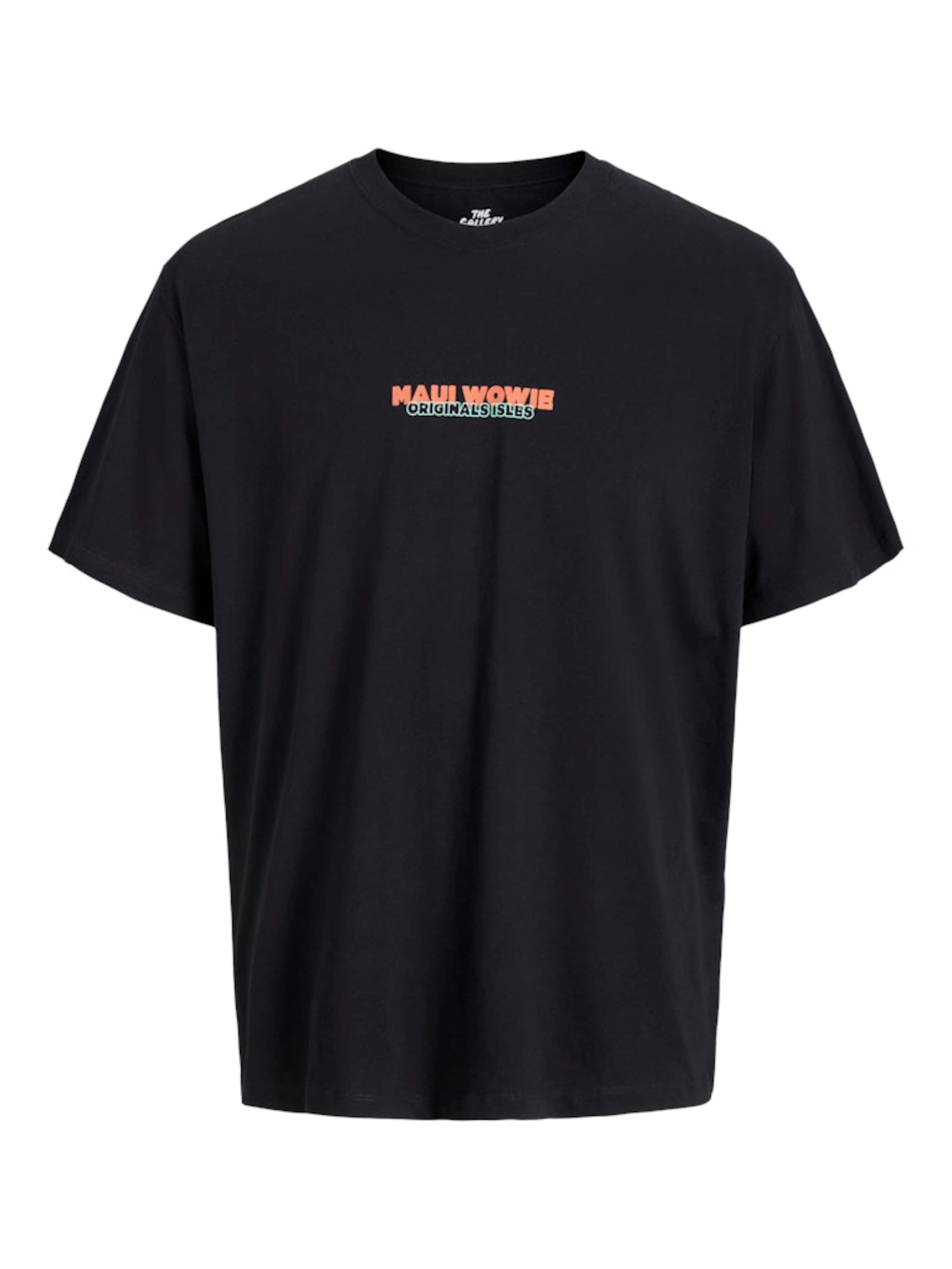 T-Shirt 'JORWOWIE' JACK & JONES en noir