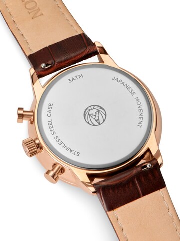 Lucleon Analog watch 'Laurens' in Brown