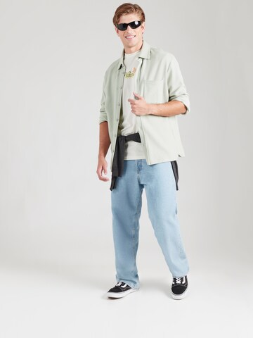 balts VANS T-Krekls 'PINEAPPLE SKULL'