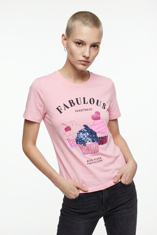 ONLY Shirt in Pink: front