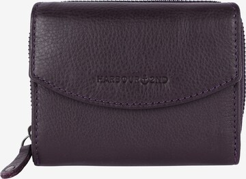 Harbour 2nd Wallet in Purple: front