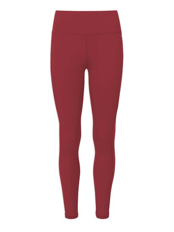 SNOCKS Regular Thermoleggings Damen in Rot: Vorderseite