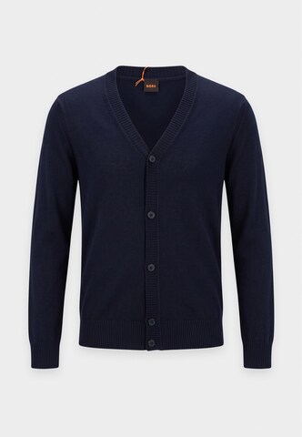 BOSS Strickjacke 'Avac' in Blau: Vorderseite