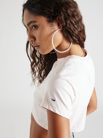 Tommy Jeans - Camisa em rosa