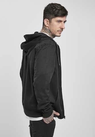 SOUTHPOLE Zip-Up Hoodie in Black