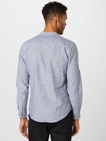 Coupe slim Chemise 'Caiden' Only & Sons en bleu