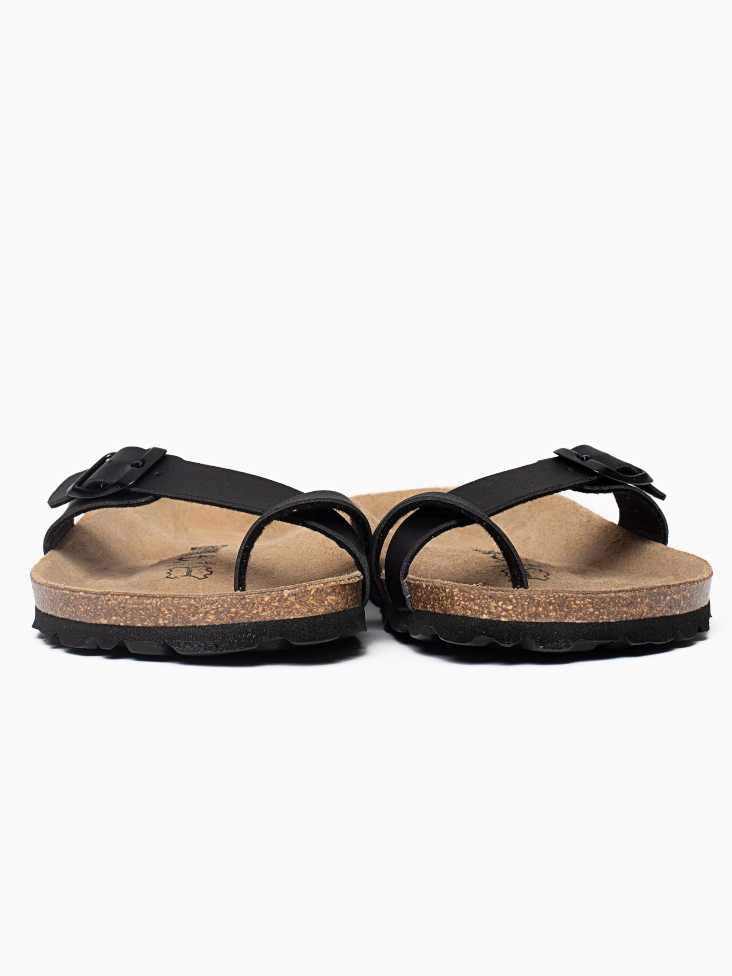 Flip-flops 'Junon' de la Bayton pe negru