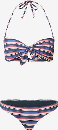 RIP CURL Bikini u mornarsko plava / pastelno žuta / crvena / bijela, Pregled proizvoda
