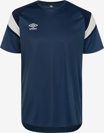 T-Shirt fonctionnel UMBRO en bleu : devant