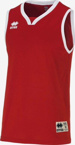 Errea Performance shirt 'CALIFORNIA' in Red: front